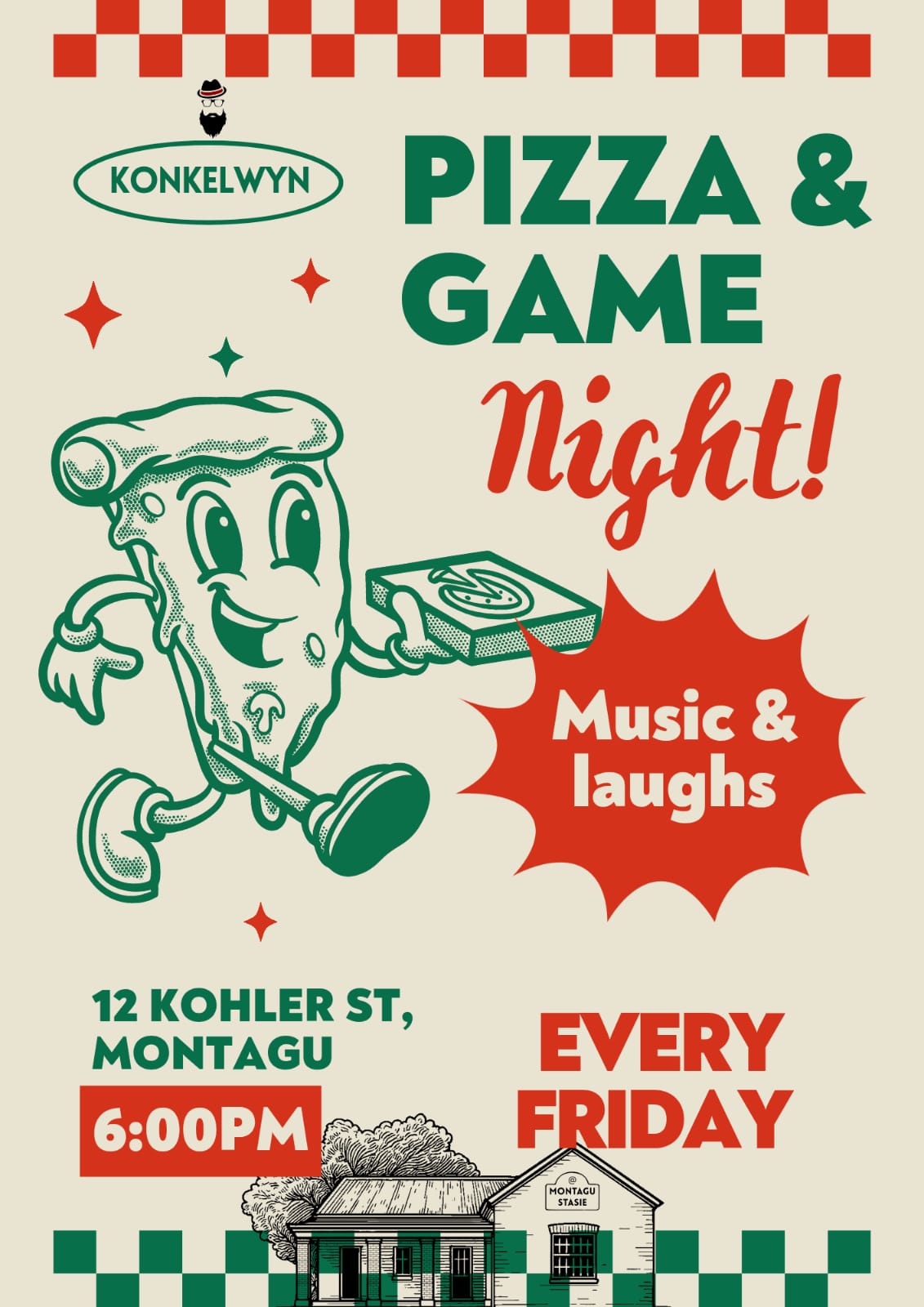 Pizza Night Poster